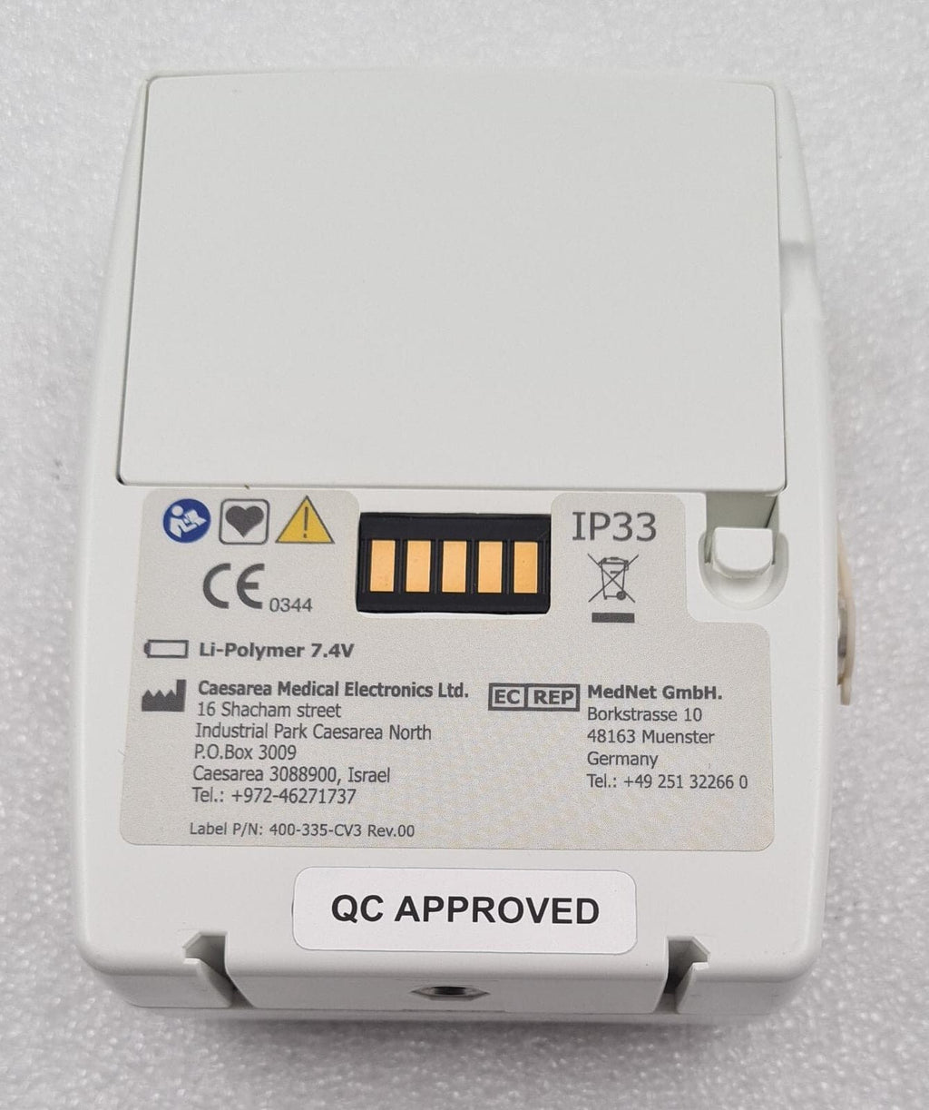 NEW- MedNet CME Caesarea BD BodyGuard 999-603PFM Infusion PUMP & CHARGER KIT