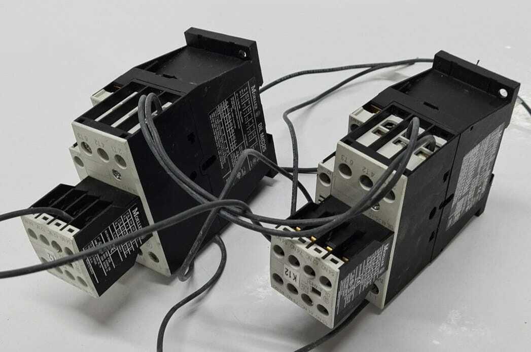 [LOT OF 2] MOELLER DIL M(C)25 Contactor 3 Pole Phase Power Switch