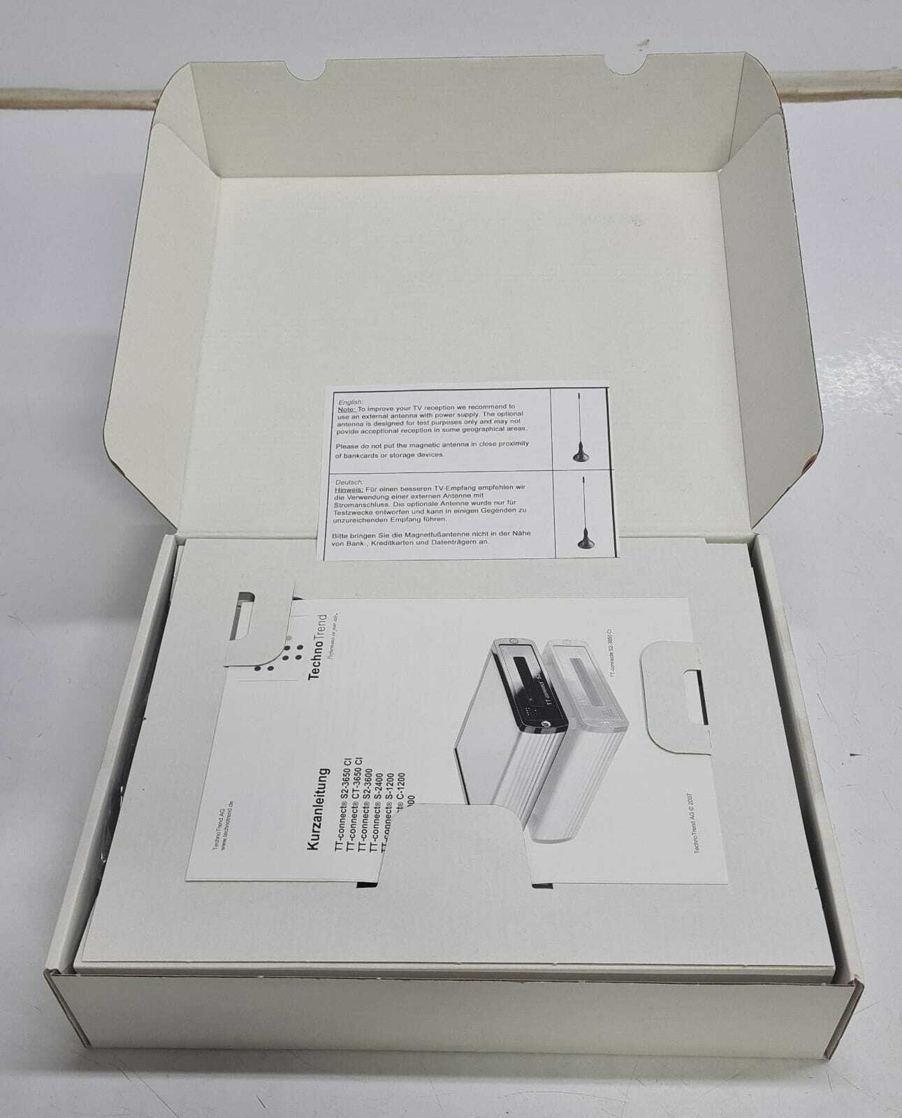 NEW - TechnoTrend TT-connect CT-3650 CI HDTV USB-Box