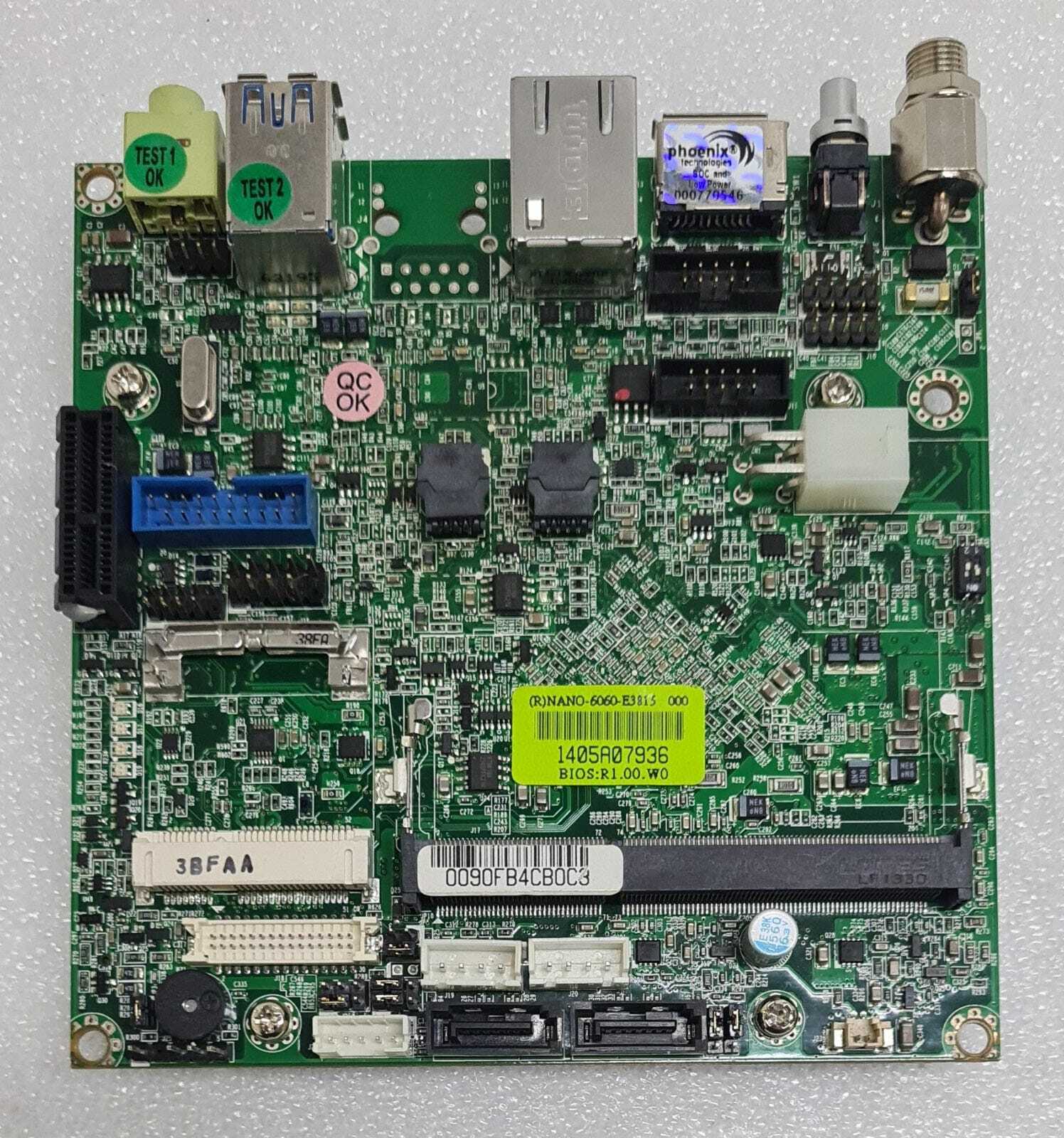 NANO ITX Main Board (R) NANO-6060-E3815 Robot Industrial
