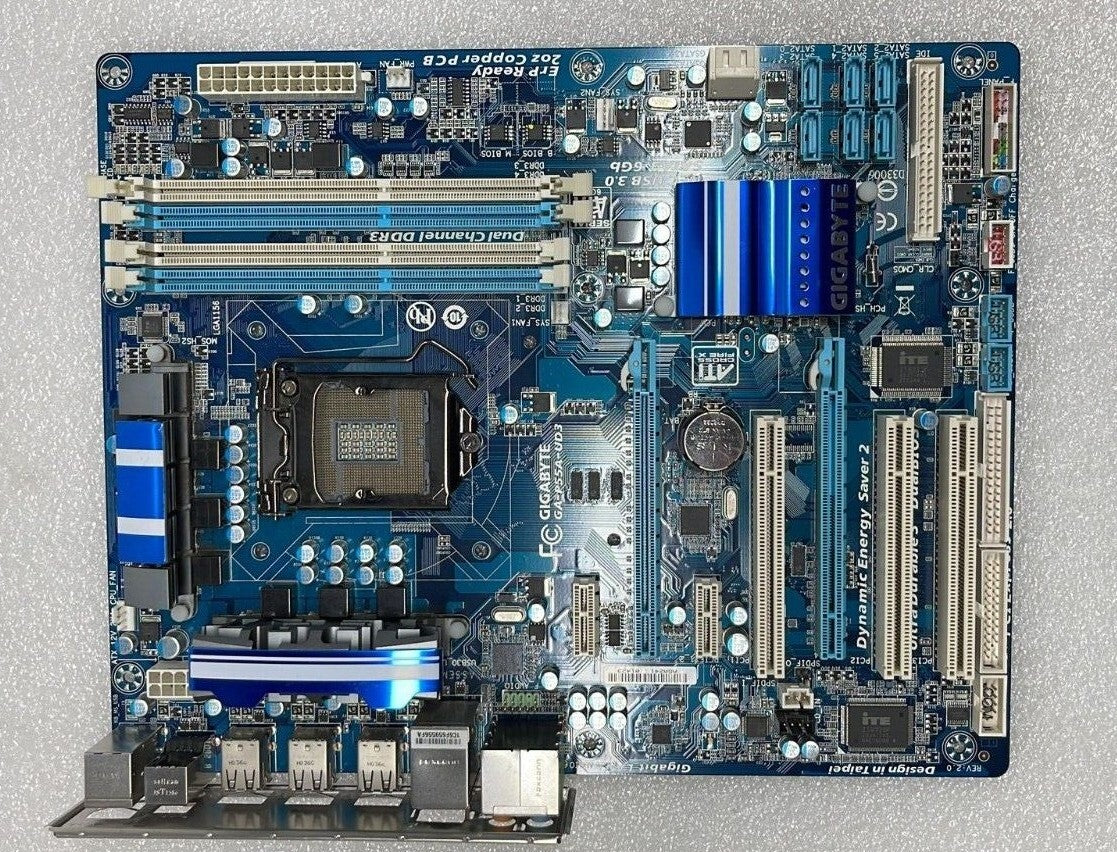 Gigabyte GA-P55A-UD3 Motherboard W/ I/O Shield