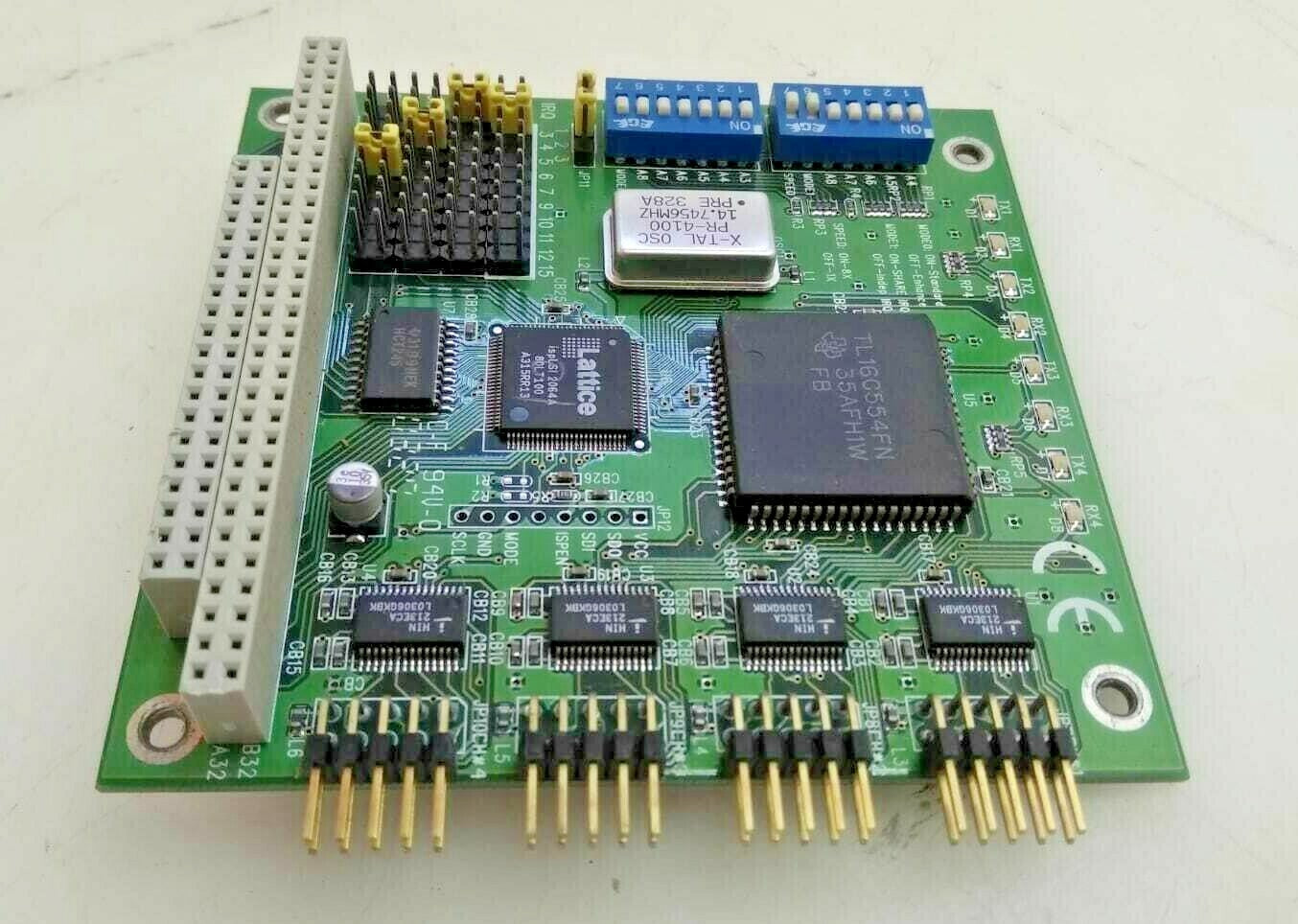 Advantech PCM-3641 4 port RS-232 High Speed Pc 104 Module Daq Communication