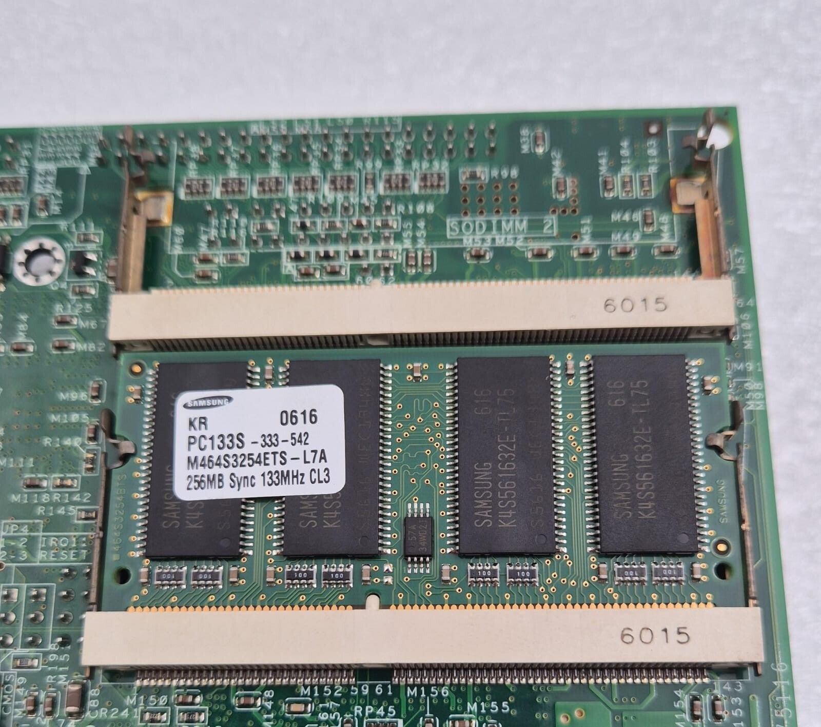 Advantech PCA-6751 REV. B202-1 Motherboard W/ 256MB PC133S-333-542 & Memory