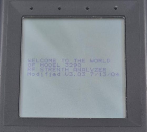 Protek 3290 RF Field Signal Strength Analyzer 2.9GHz Hand-Held Device