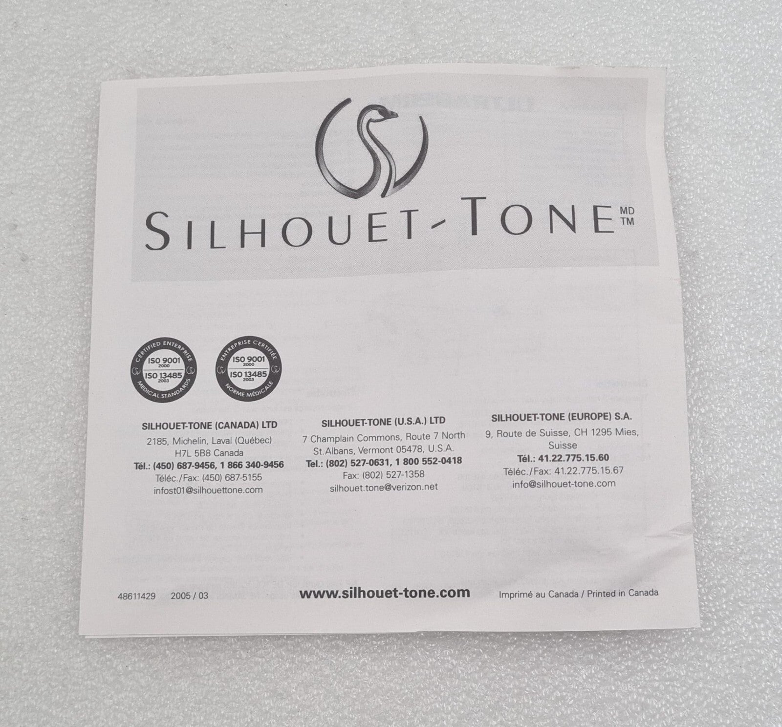 SILHOUET-TONE Cirrus Ultraderm High Frequency Facial Machine 230V W/ Applicator