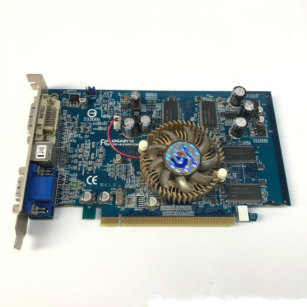GIGABYTE GV-RX60P128DE ATI Radeon PRO 128MB DDR 128-bit PCIe VGA