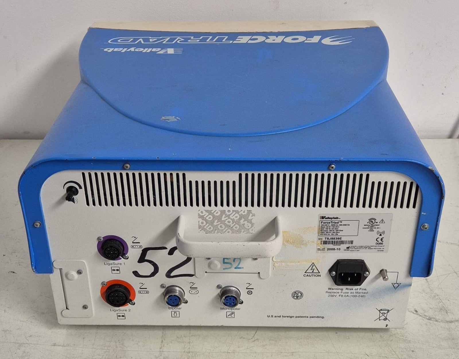 COVIDIEN ValleyLab FORCETRIAD V4.00 ESU *FOR PARTS* #1