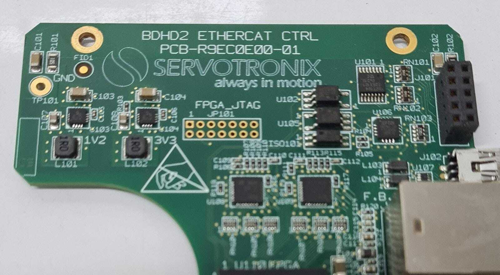 Servotronix BDHD2 Ethercat CTRL PRDr9ECSEC2z- 01 rev. 01 PCB R9EC0E00- 01