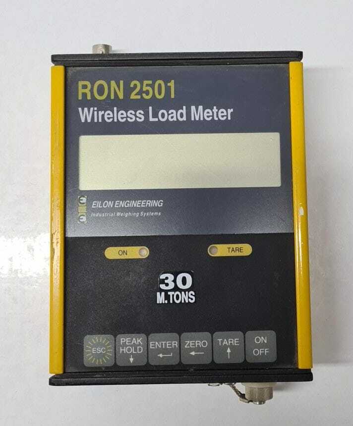 EILON RON 2501 Wireless Load Meter 30 M. TONS 30t Electronic Dynamometer