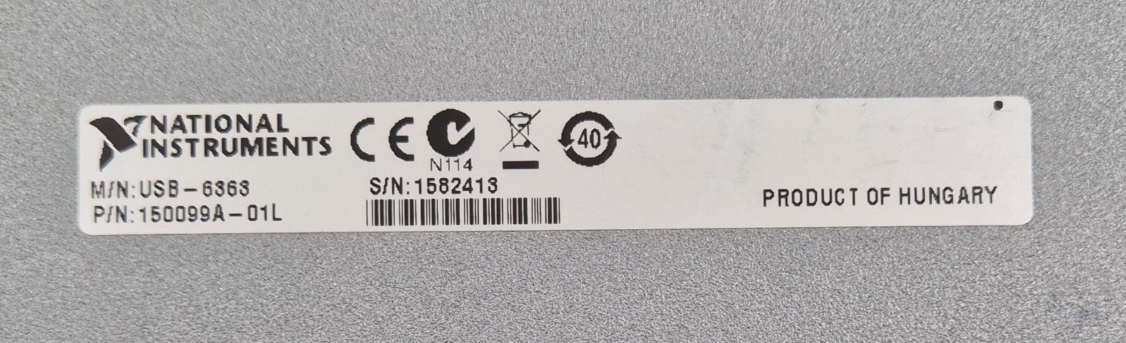 National Instruments NI USB-6363 USB X Series multifunction DAQ