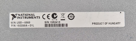 National Instruments NI USB-6363 USB X Series multifunction DAQ