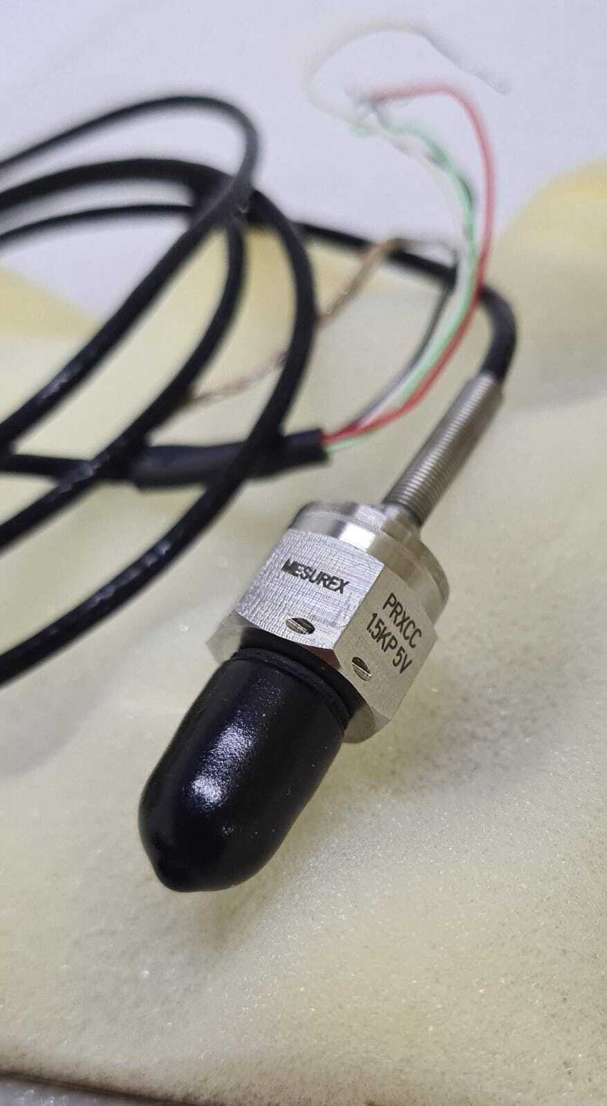 NEW - MESUREX Pressure Transducer Sensor PRXCC 1.5KP 5V 1500PSI
