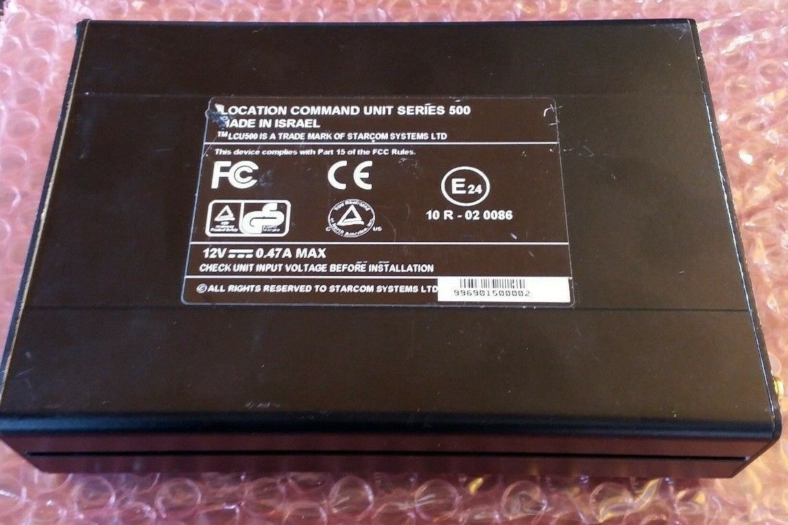 Star Com Systems Location Command Unit Series 500 12 V 0.47 A Max Lcu500gsm