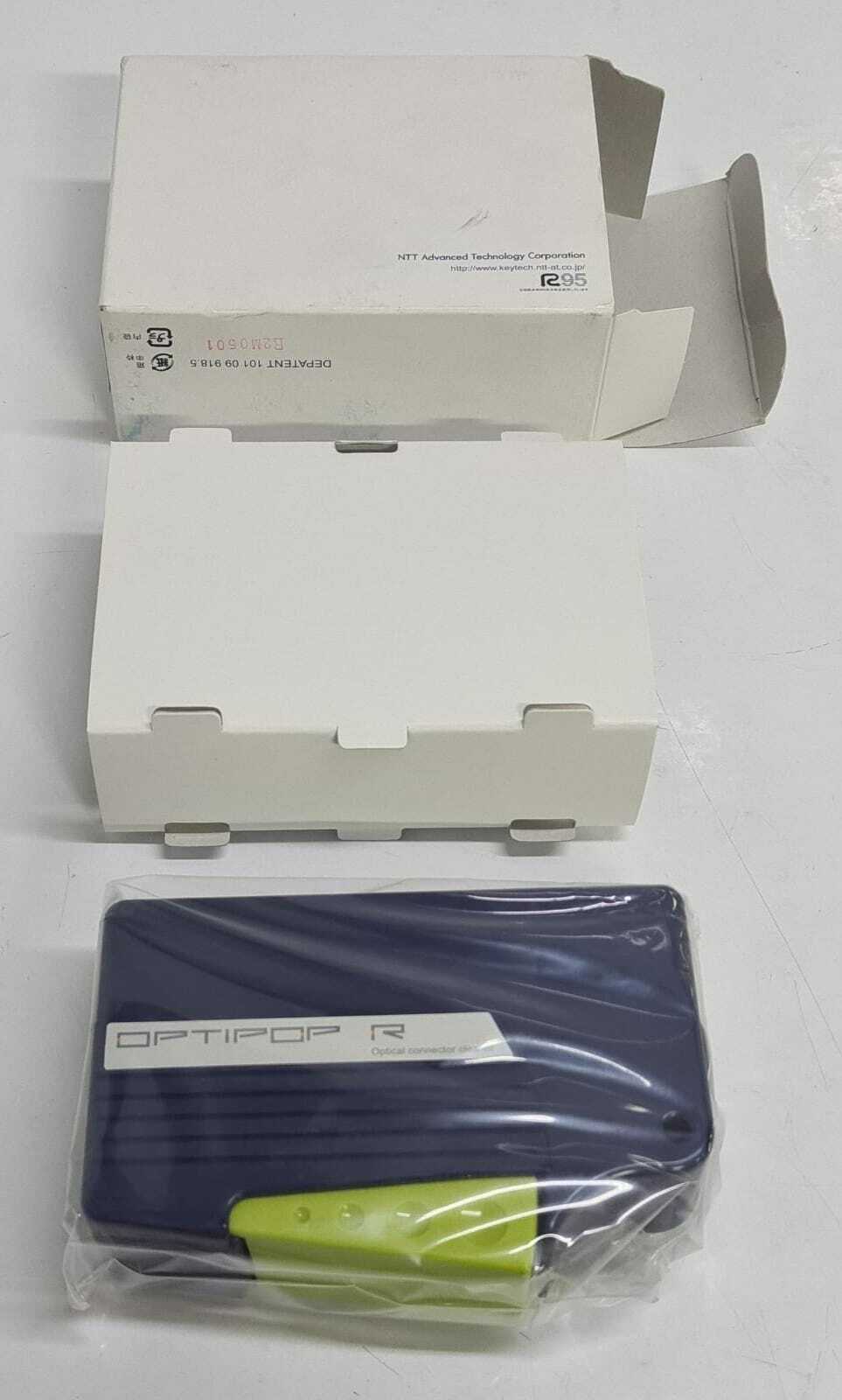 NEW - NTT Advanced Technology AT OPTIPOP R ATC-RE-03 Optical Connector Cleaner
