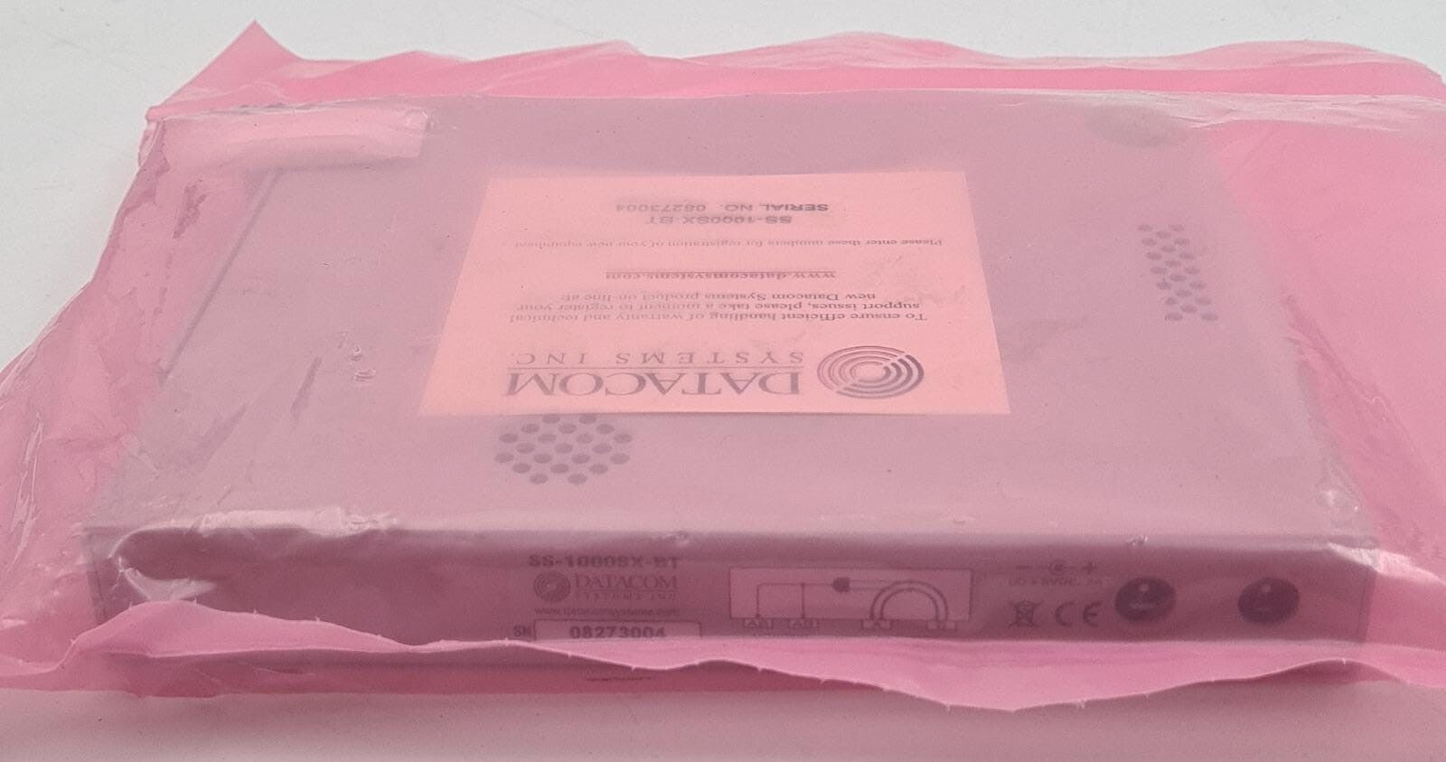NEW- DATACOM SINGLE Stream SS-1000SX-BT TAP SPLITTER 10MB LAN, 100MB LAN, GigE