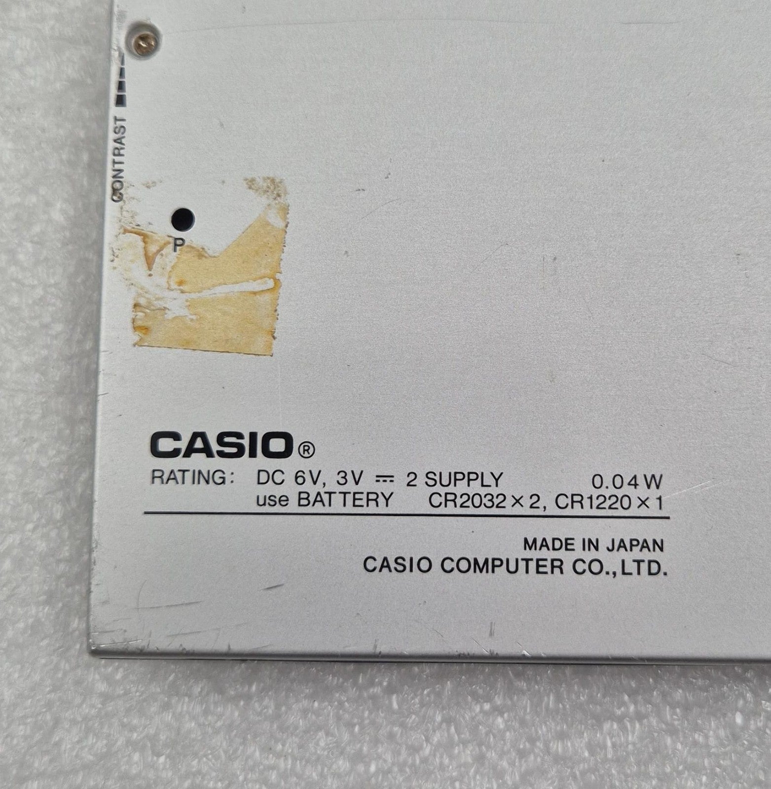 CASIO FX-850P Programmable Personal Computer Scientific Library 116 **AS-IS**