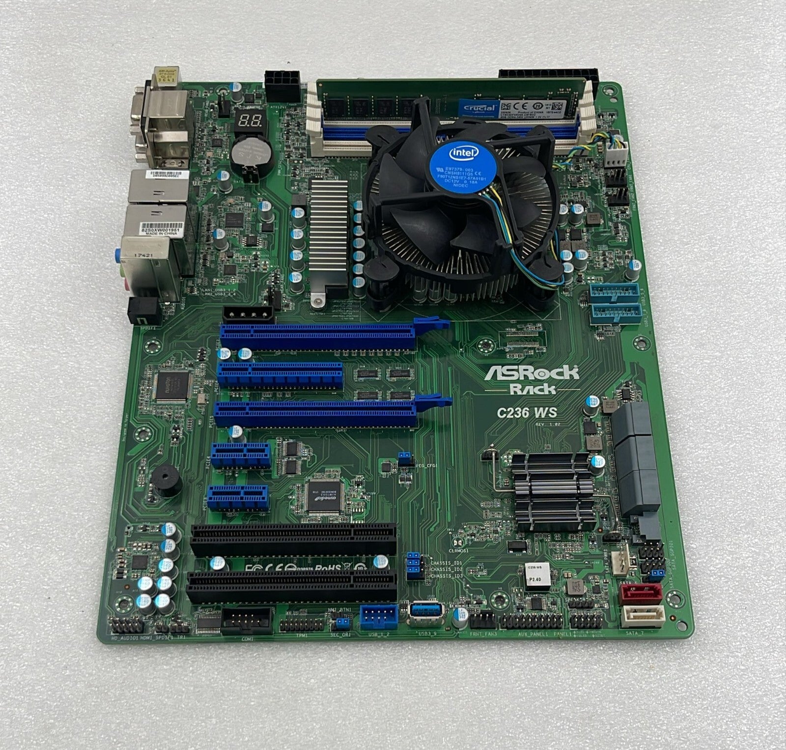ASRock Rack C236 WS ATX Server Motherboard