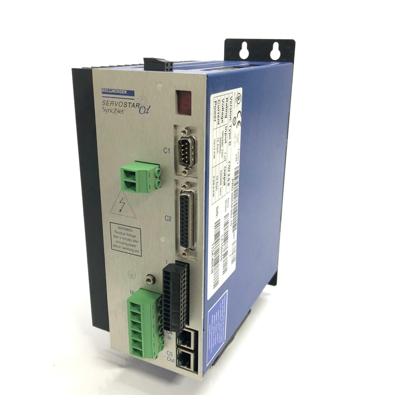 Kollmorgen SERVOSTAR SynqNet cd LE10665B PRD-B065E00z-10 Servo Drive