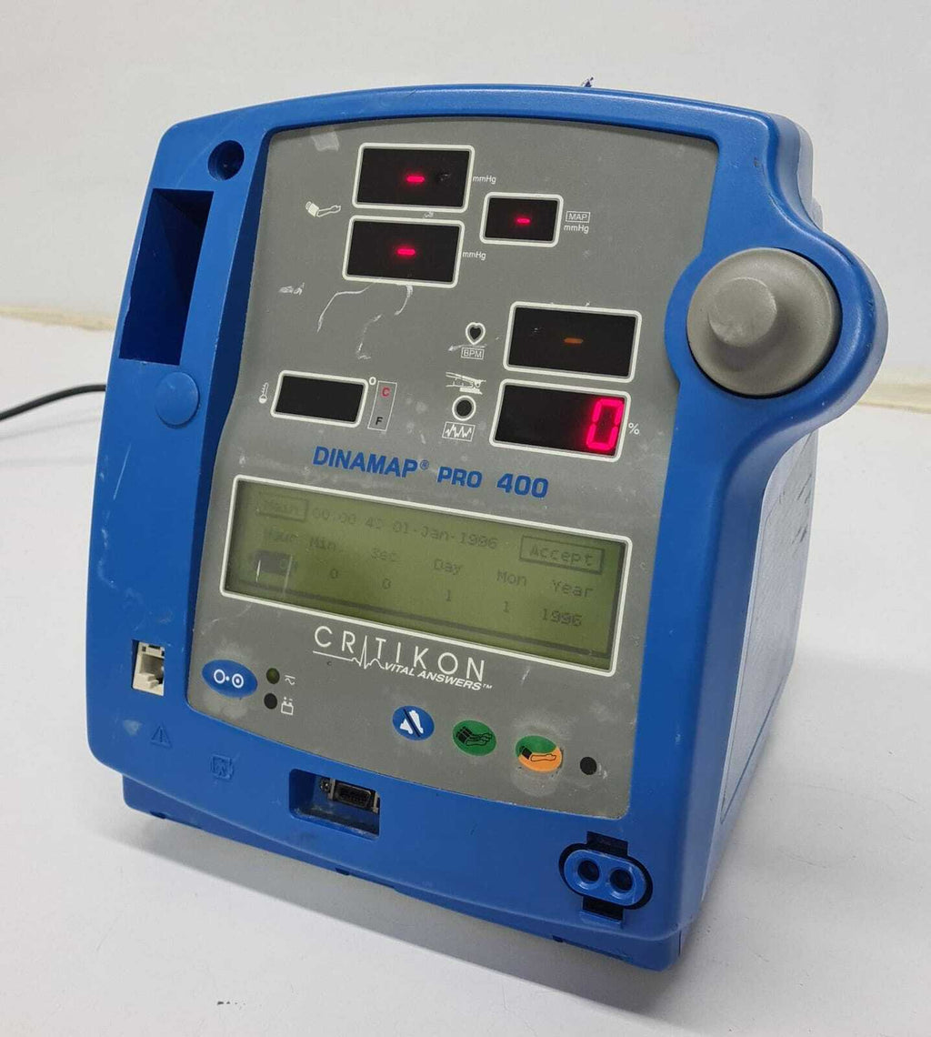 GE Dinamap PRO Series 400 Critikon Vital Signs aAnswers Patient Monitor DP400