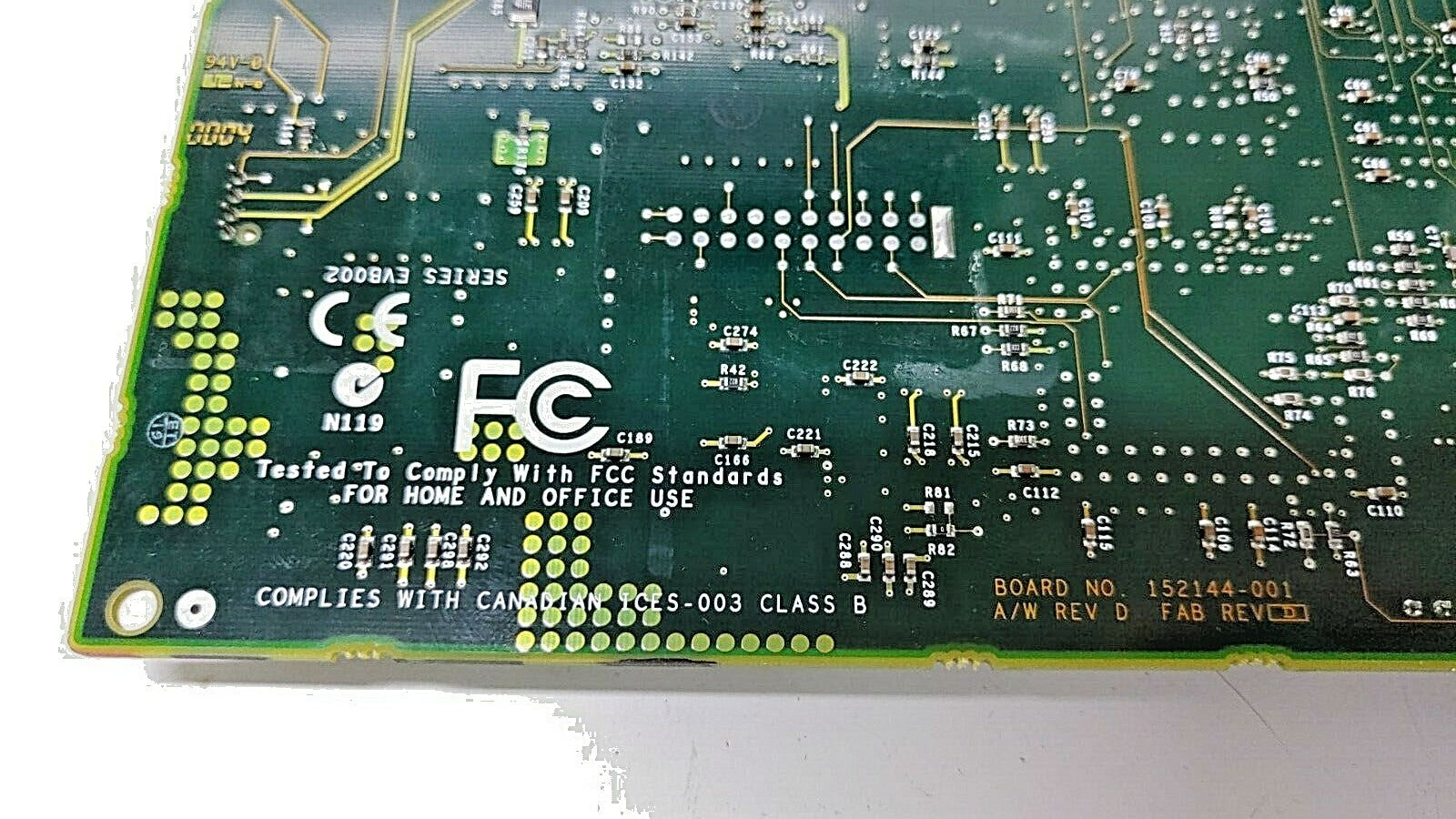 Compaq 152144-001 Circuit Board, REMOTE INSIGHT BD, P25660LBFJG5WH