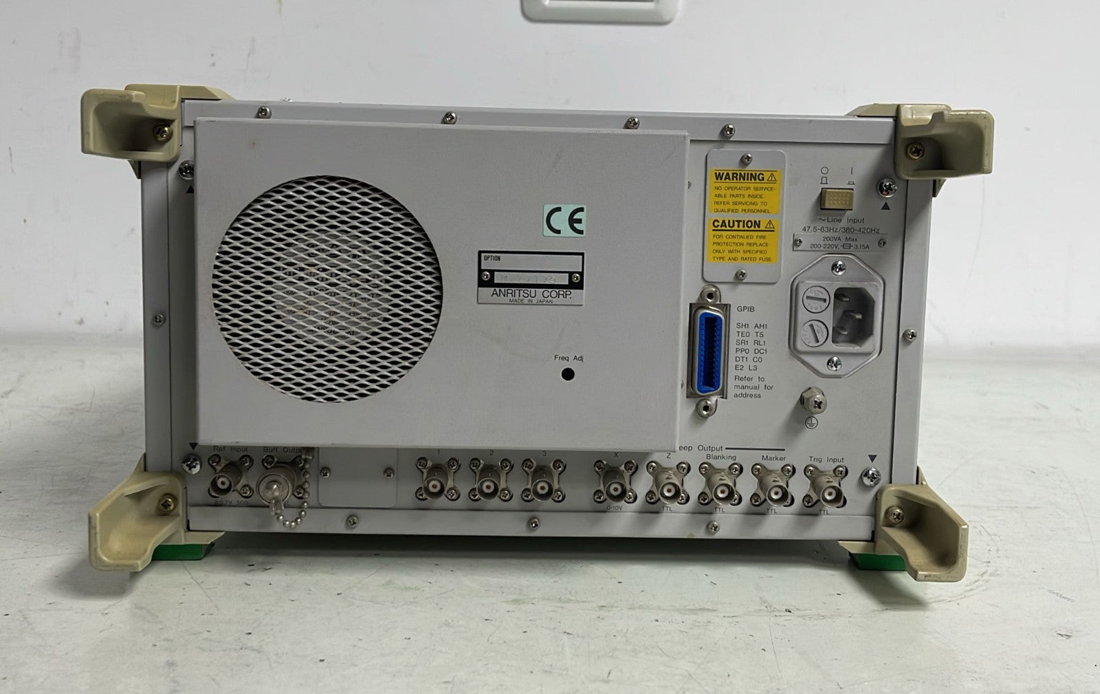 Anritsu MG3642A Synthesized Signal Generator 125kHz-2080MHz **AS IS