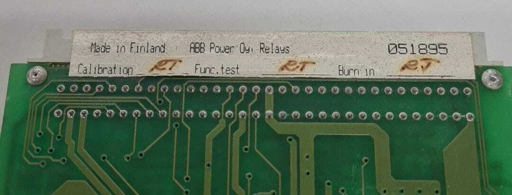 Abb Substation Automation Over current Relay SPCJ 4D29 Aa Module