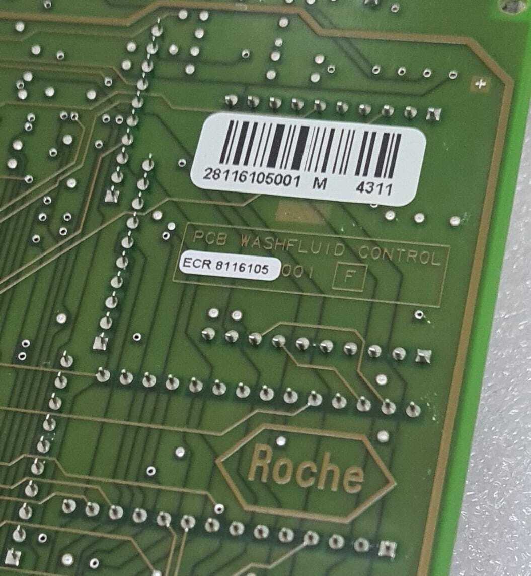 ROCHE PCB WASHFLUID CONTROL SEPARATION 6623166 & FLUID 3287629 ECR