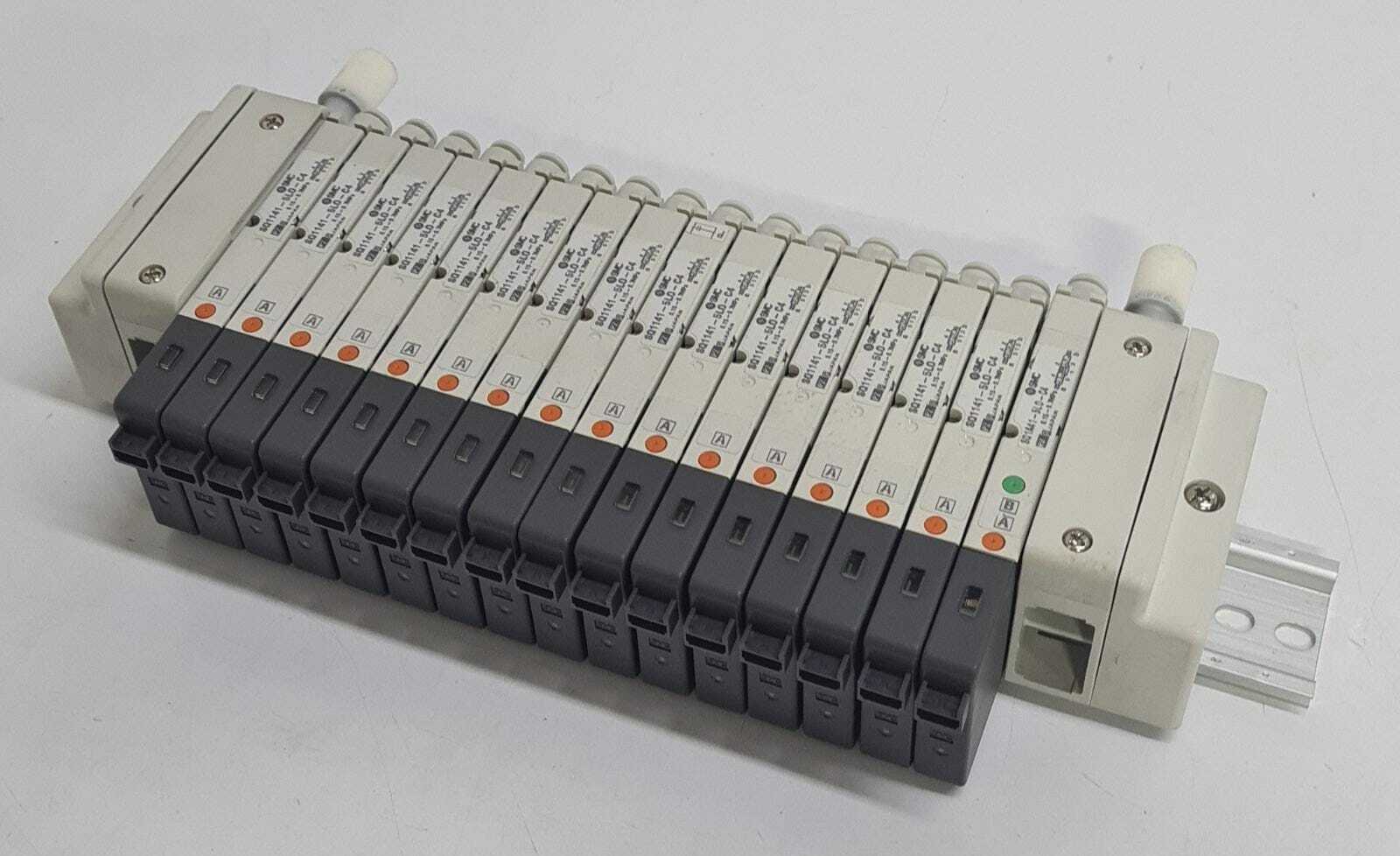 [LOT OF 16] SMC solenoid valve Bank 15* SQ1141-5LO-C4 + 1* SQ1A41-5LO-C4