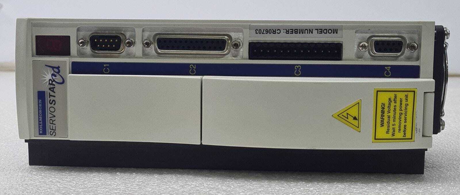NEW - Kollmorgen CR06703 PRD-HP40AAlz-63 Servostar CD Servo Controller 5187-3216
