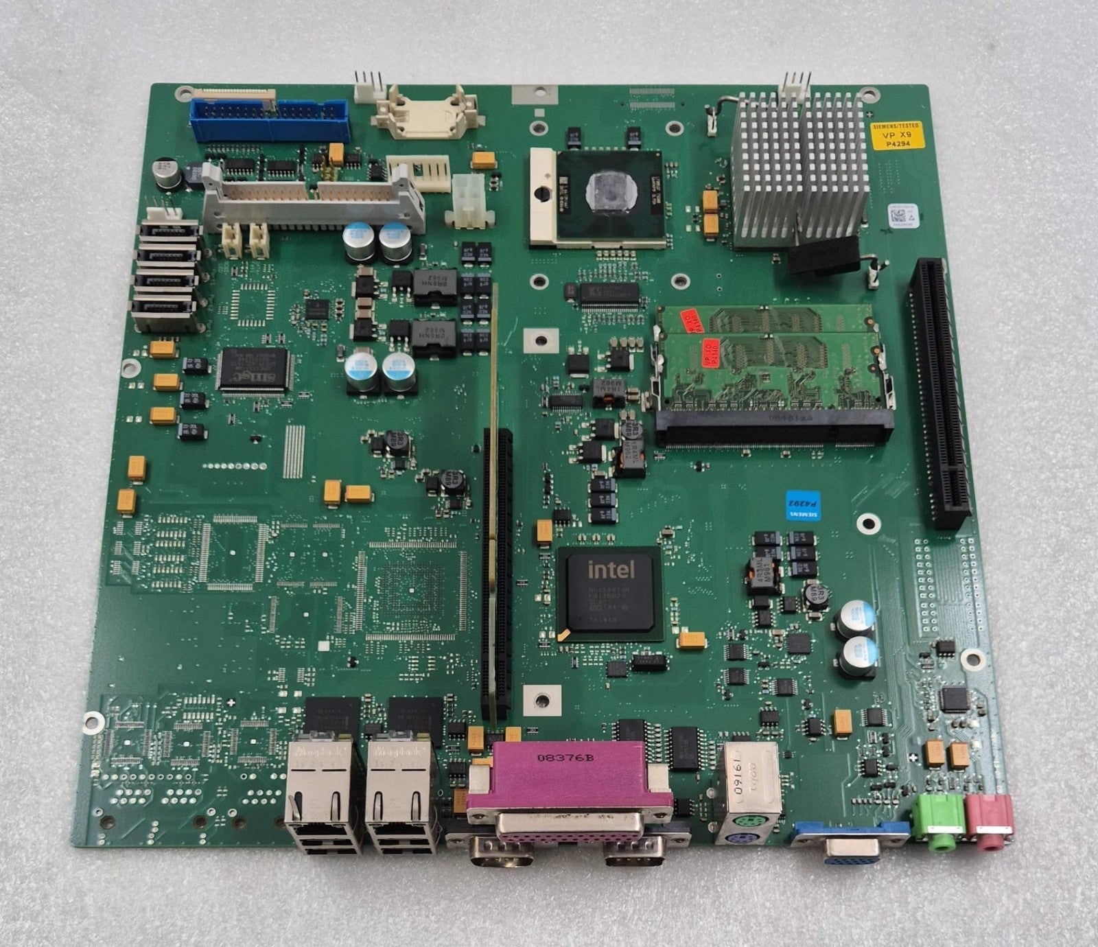 SIEMENS A5E02122413-05 A5E02122416 P4294 Industrial Motherboard W/ SAA5E01022752