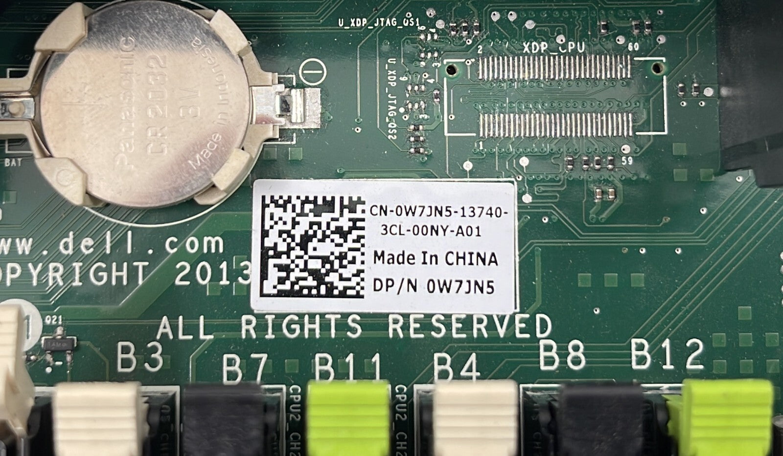 Dell Motherboard 0W7JN5 PowerEdge