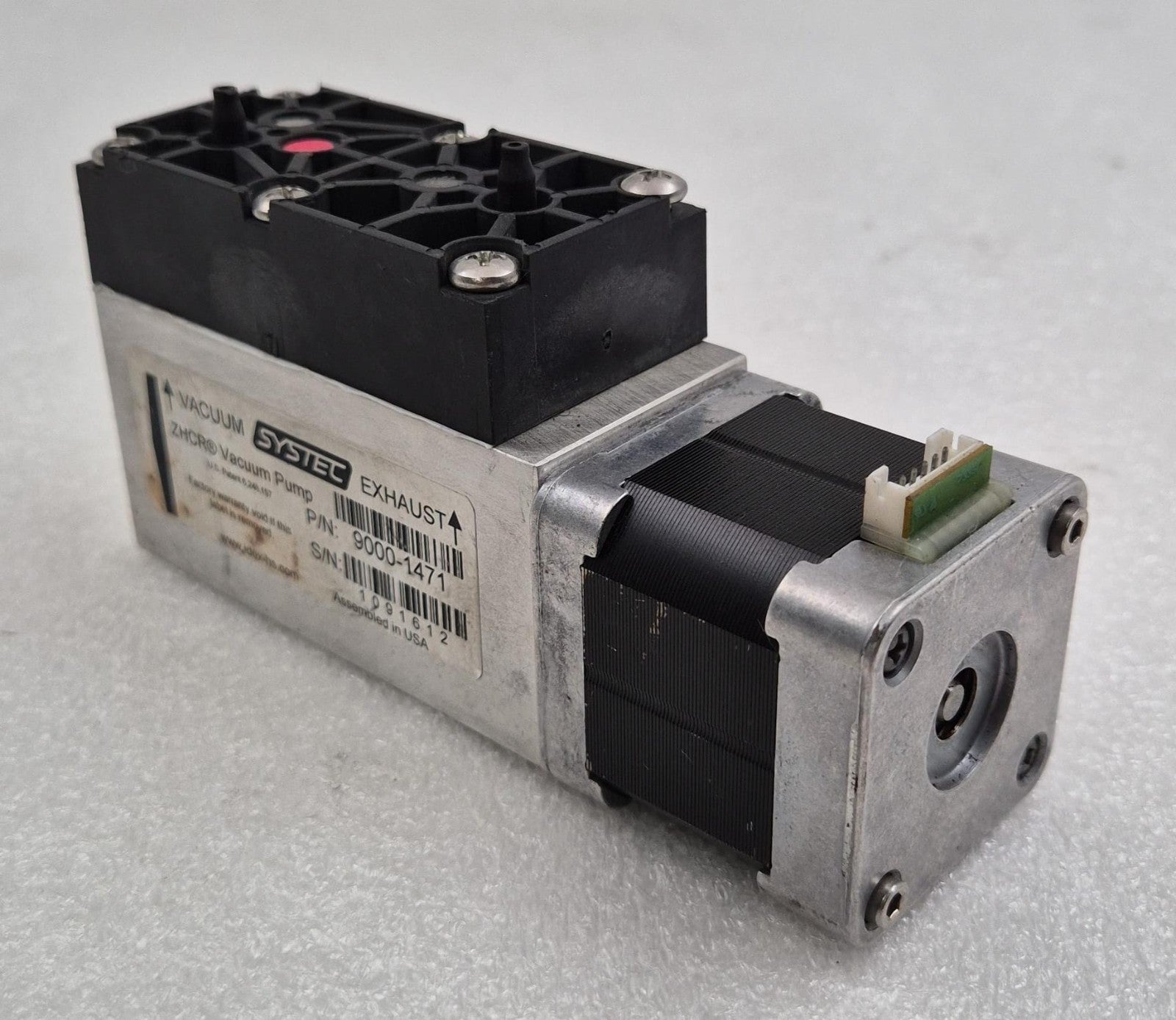 Systec ZHCR Exhaust Vacuum Pump 9000-1471 for Waters W/ Minebea Stepper Motor