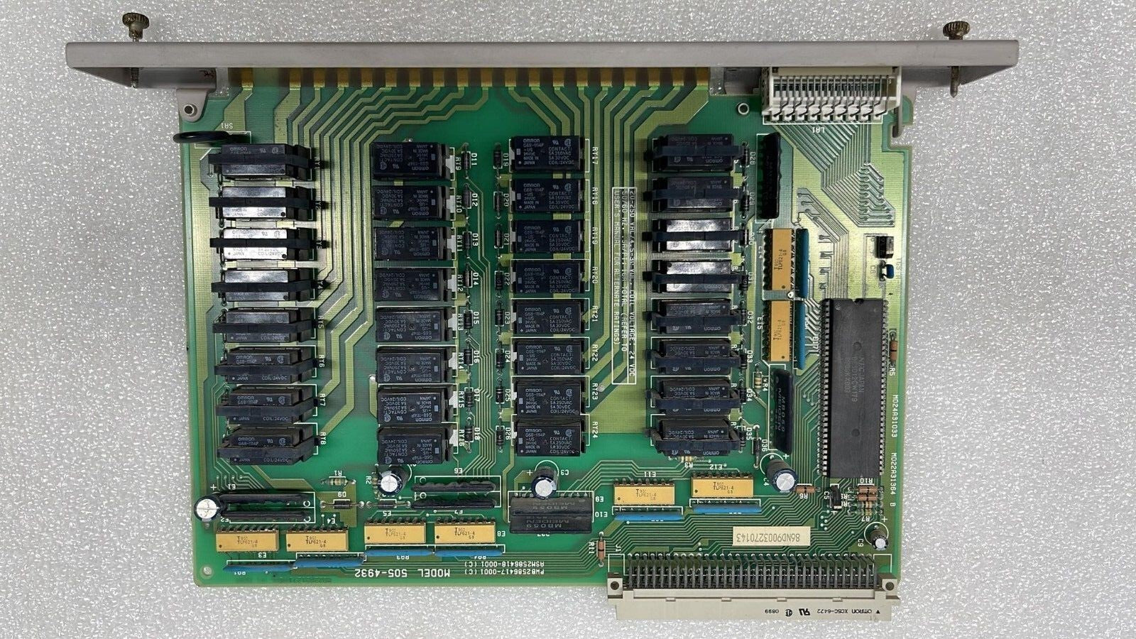SIEMENS BOARD 505-4932 RELAY OUTPUT **AS IS