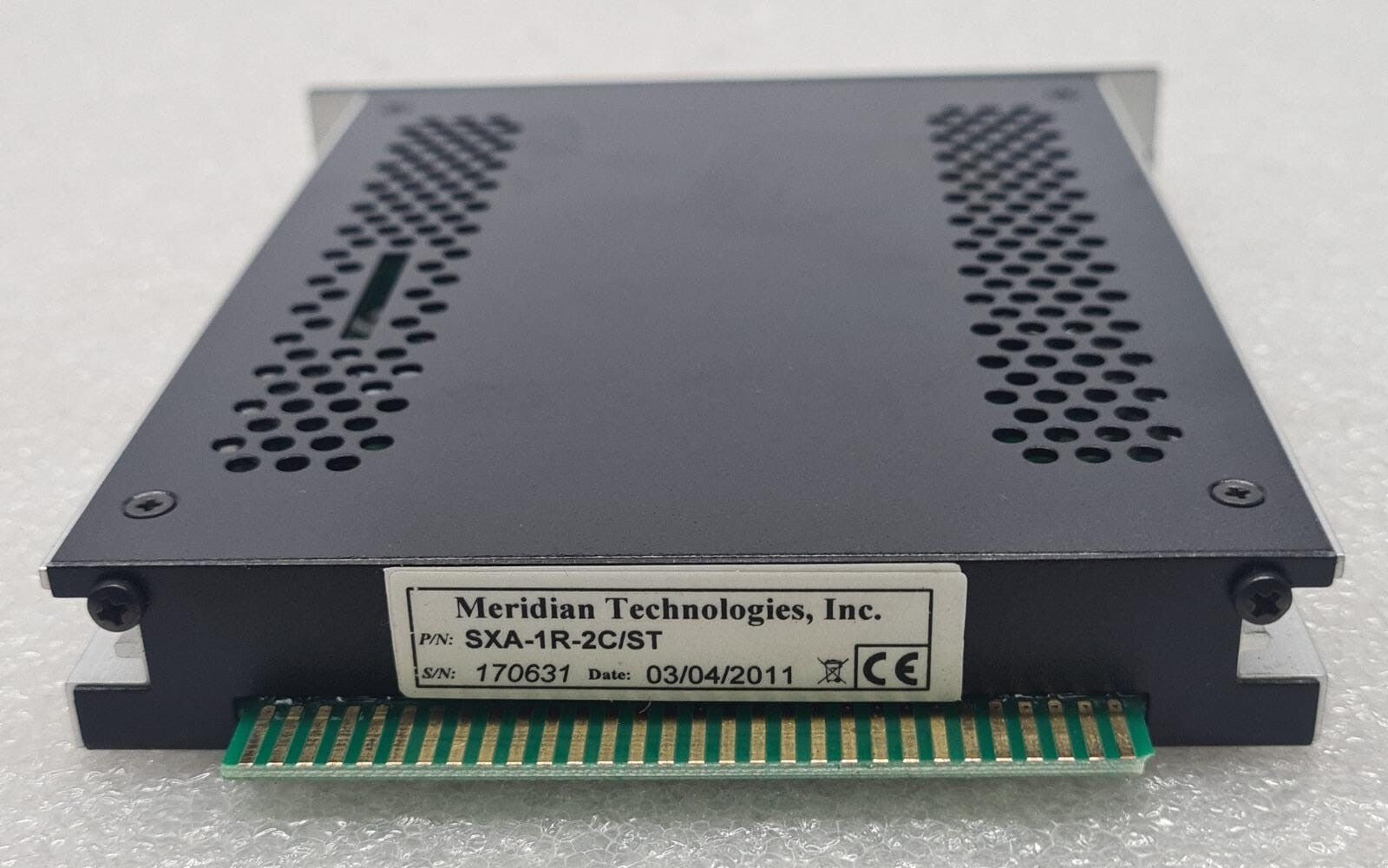 Meridian Technologies SXA-1R-2C/ST Fiber-Optic Transmission **AS-IS