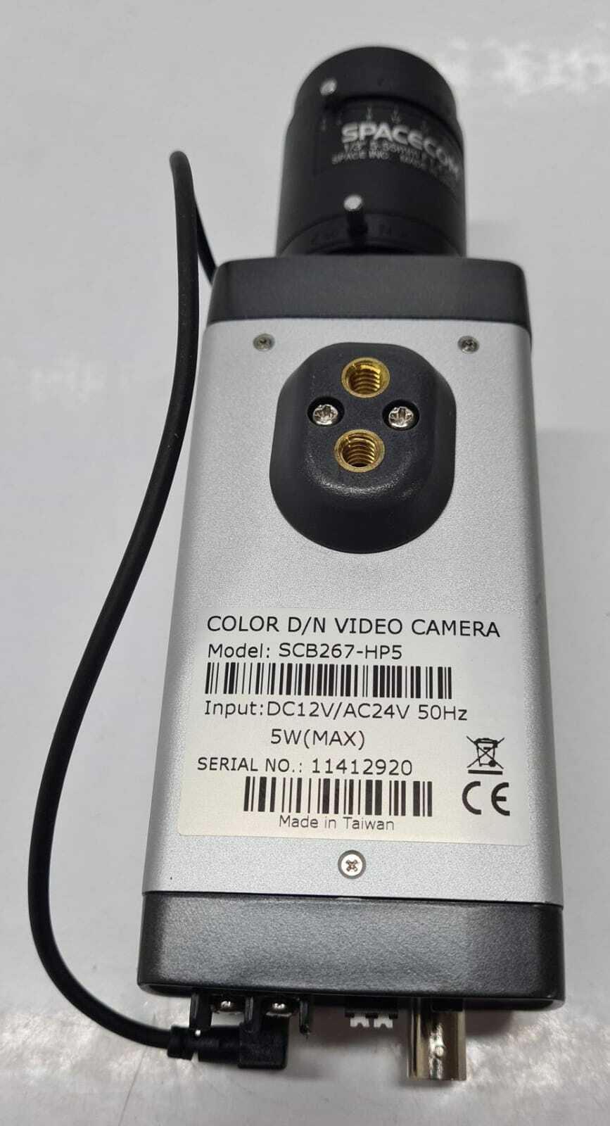 Messoa Video Camera SCB267-HP5 w/ Spacecom Lens