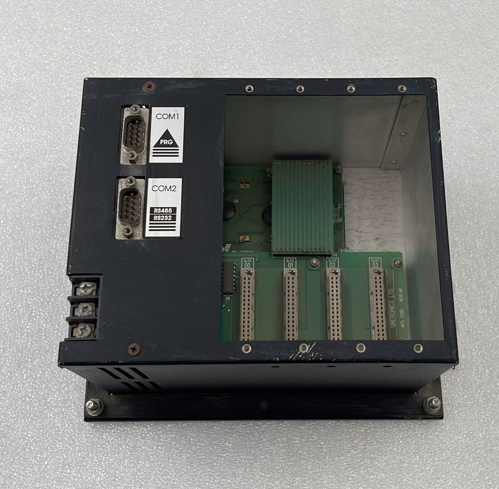Unitronics M-210 Integrated PLC & Operating Pael M210-12-B5LHF **AS IS