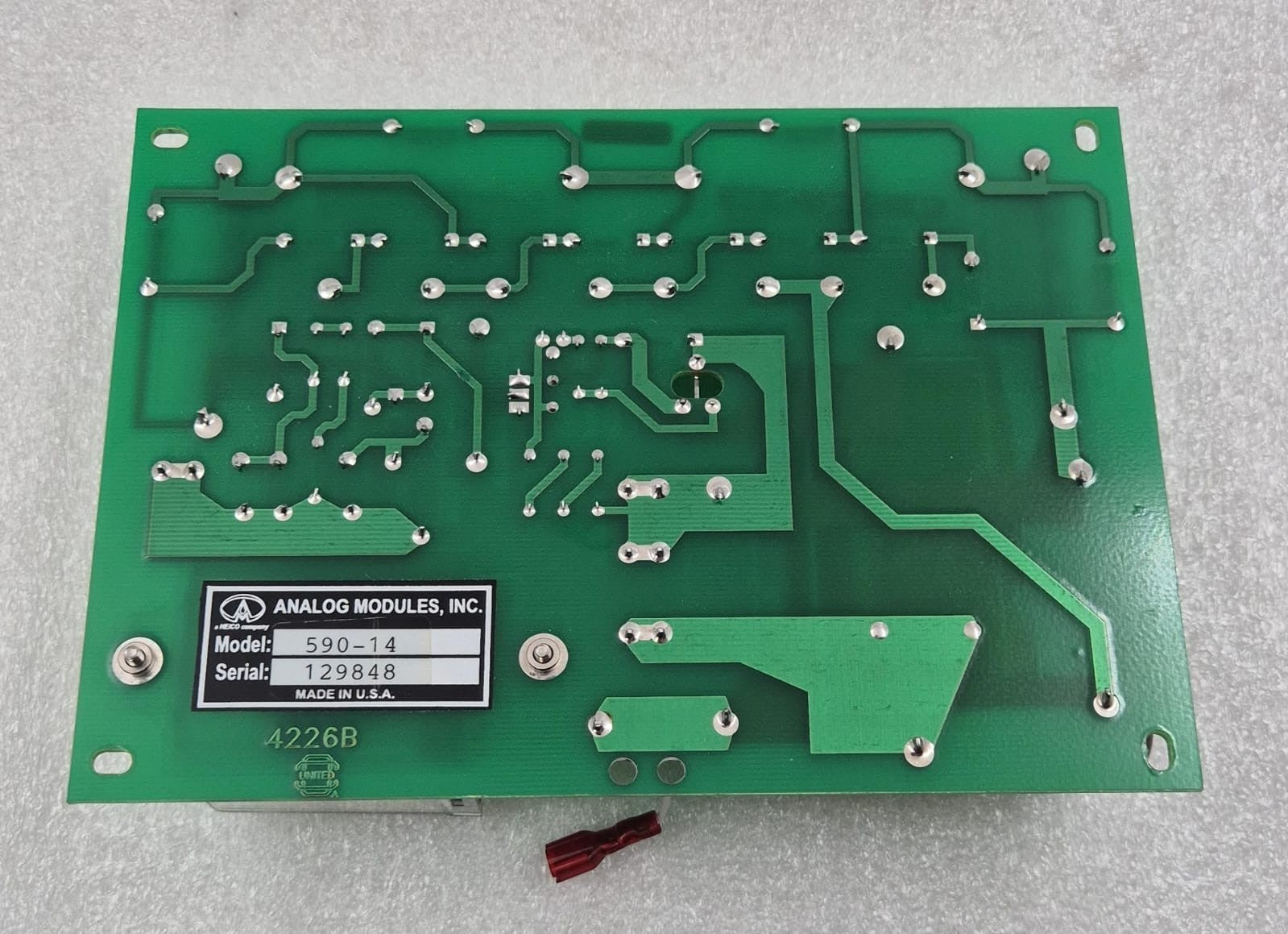 LaserScope 4000-0022 PCB ANALOG 590-14 for Aura i / LYRA Surgical Laser System