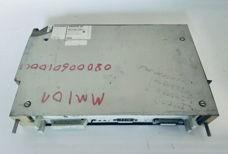 Siemens Simatic s5 Plc Adaption Casing 6es5 491 0lb11 With Modules 6es5535 3ma12