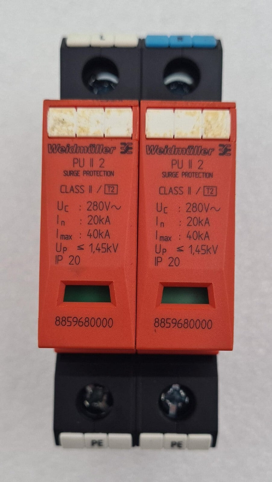 Weidmuller PU II 2 SURGE PROTECTION 280V/40 8859680000