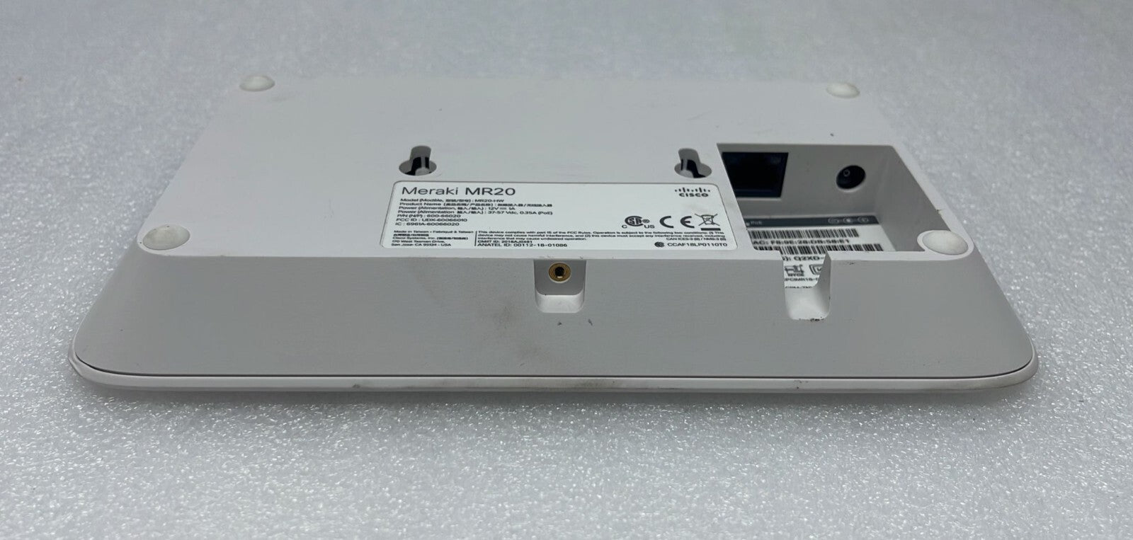 Cisco MR20-HW 600-66020 Meraki MR20 Cloud Managed Access Point
