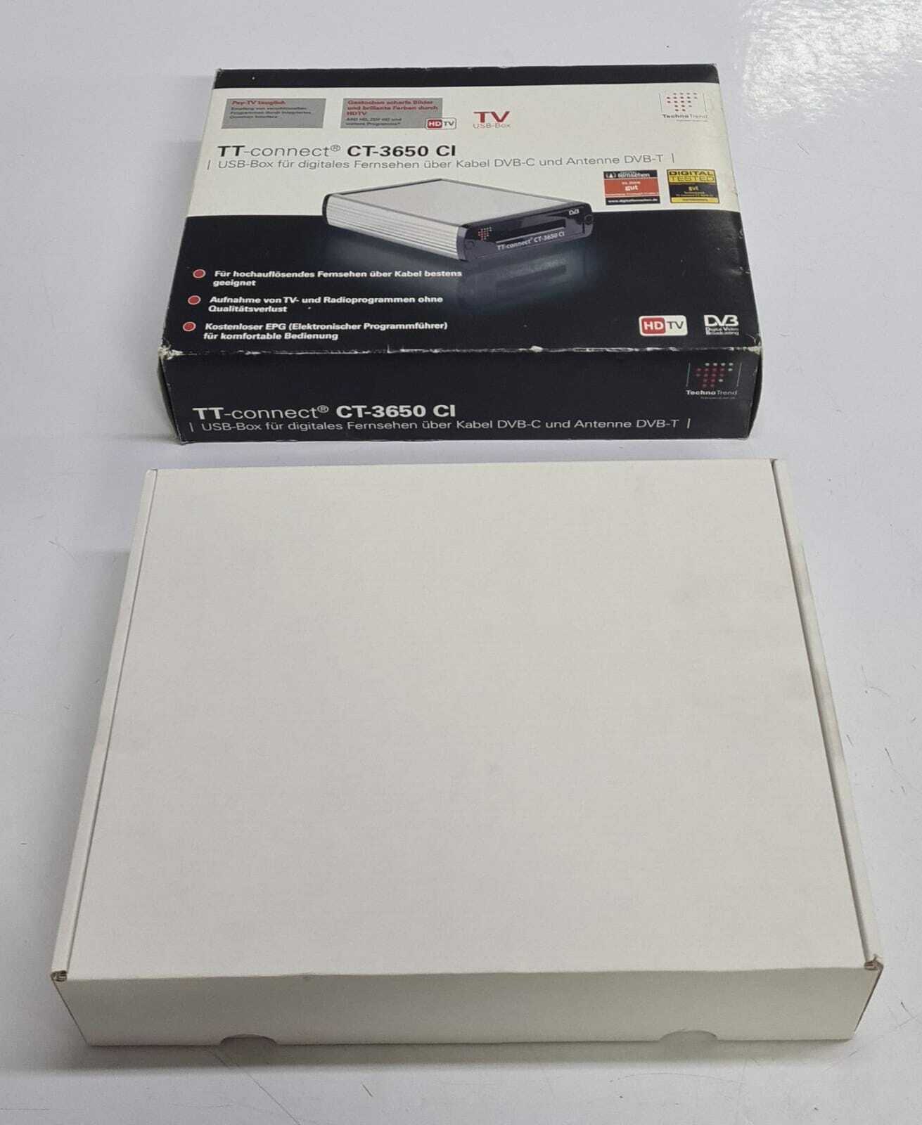 NEW - TechnoTrend TT-connect CT-3650 CI HDTV USB-Box