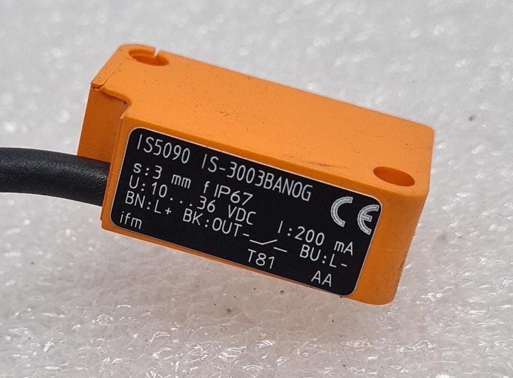 [LOT OF 5] ifm Electronic IS5090 IS-3003BANOG Proximity Switch Sensor