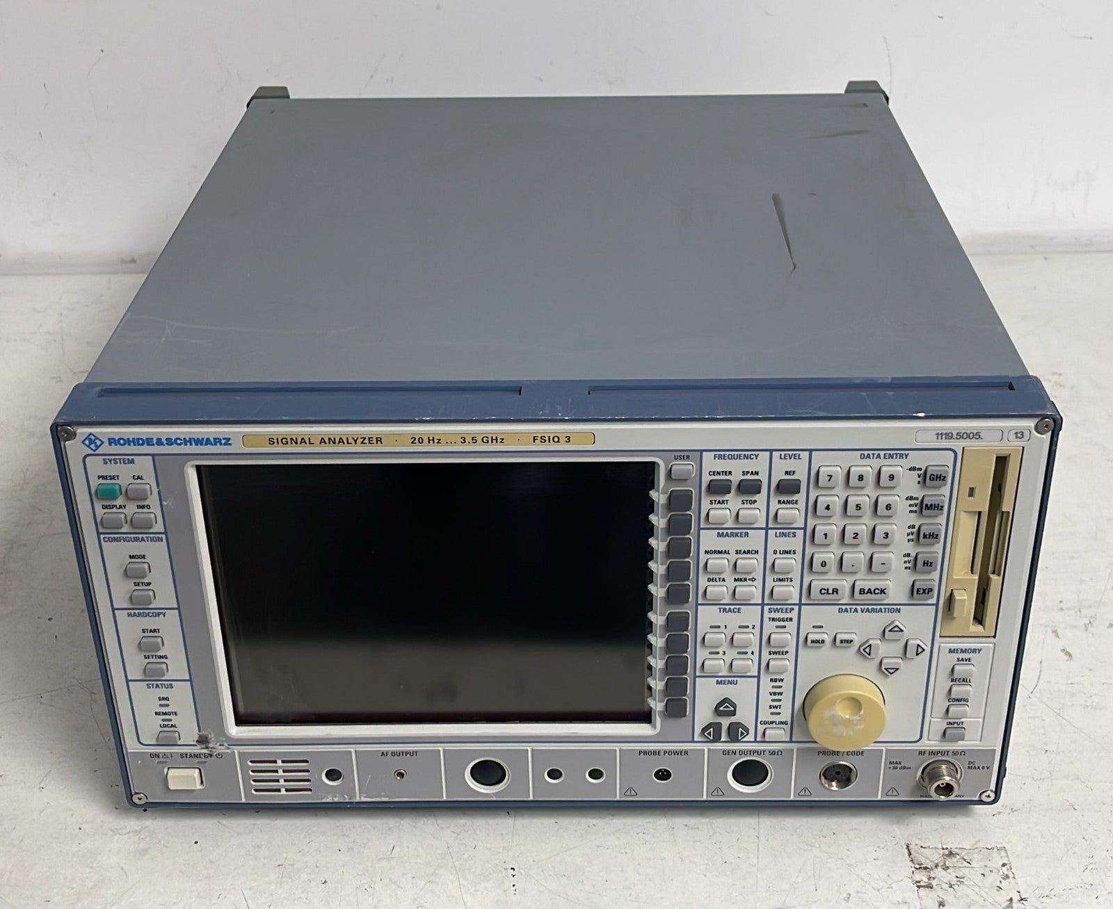 Rohde & Schwarz FSIQ 3  Signal Analyzer 20Hz 3.5GHz