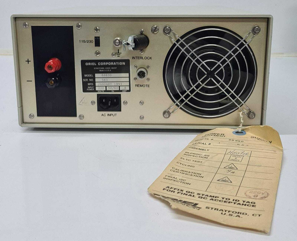 Oriel 68830 Constant Current Radiometric Power Supply