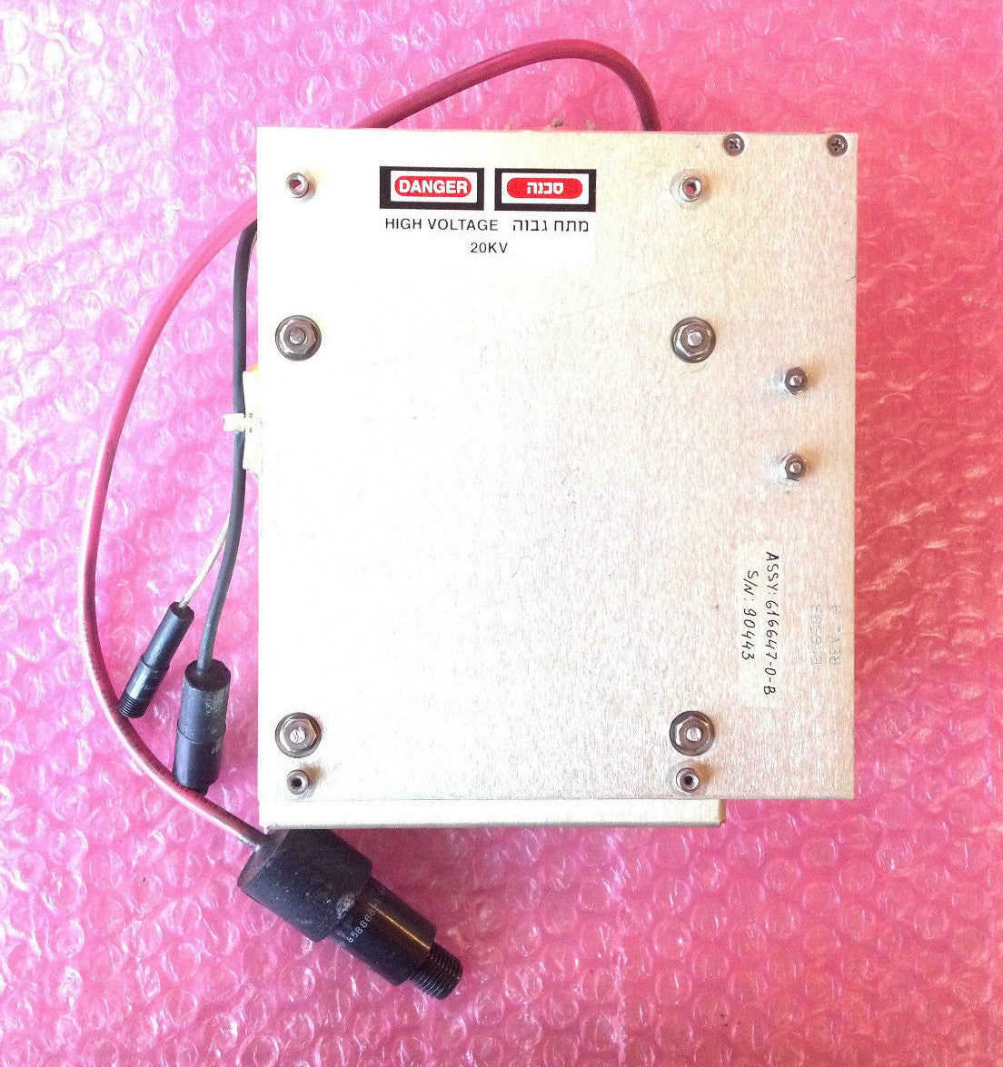 Keltron Hr200523 High Voltage Power Supply