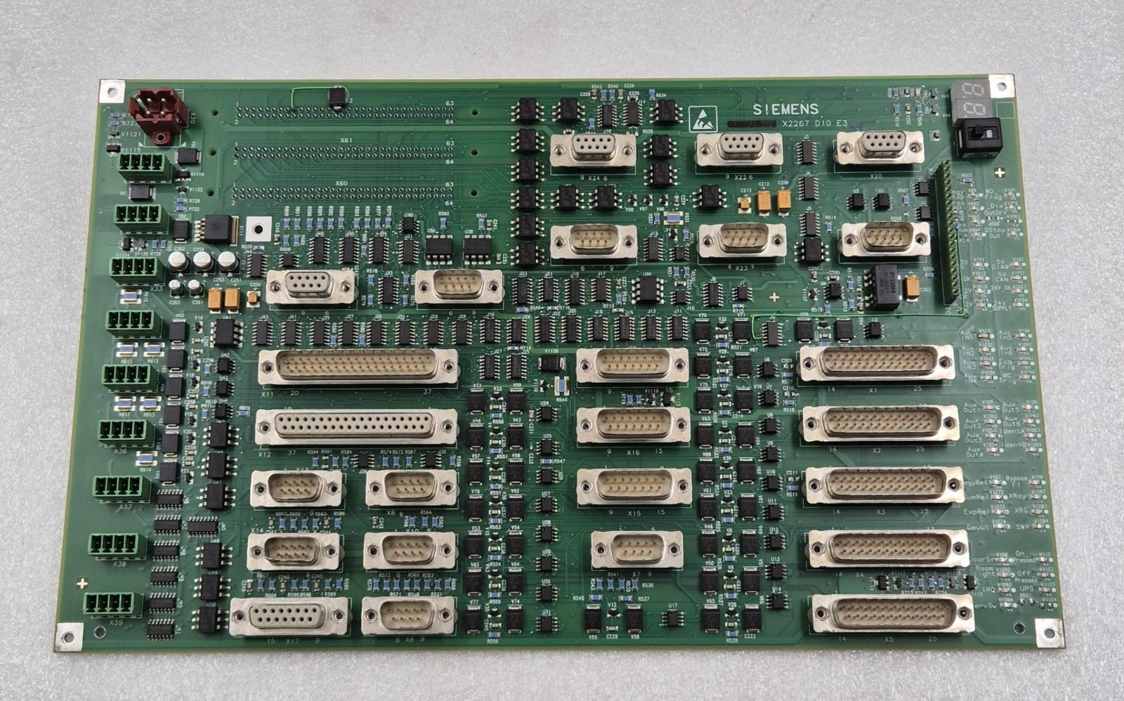 SIEMENS X2267 D10 E3 10096746 PCB Board for Axiom Artis Scanner