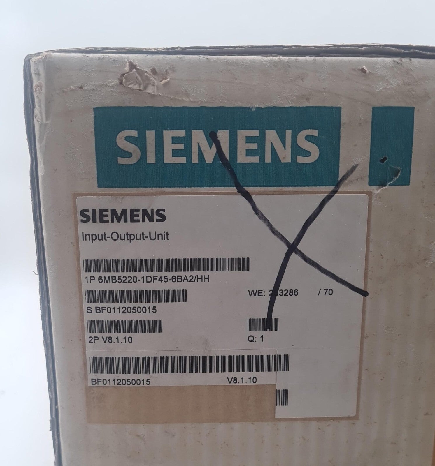NEW - SIEMENS SIPROTEC 6MB5220-1DF45-6BA2/HH Input-Output-Unit Device 6MB5220