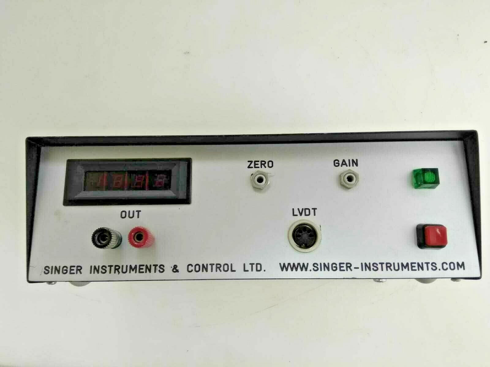 Singer Instruments Lvdt Control Box Cb 100 Series