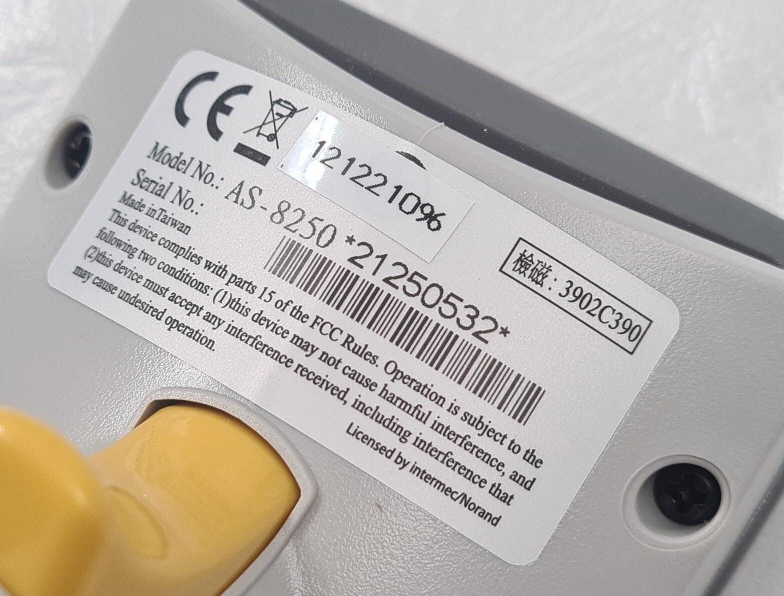 NEW - ARGOX ARGOSCAN AS-8250 Barcode Scanner