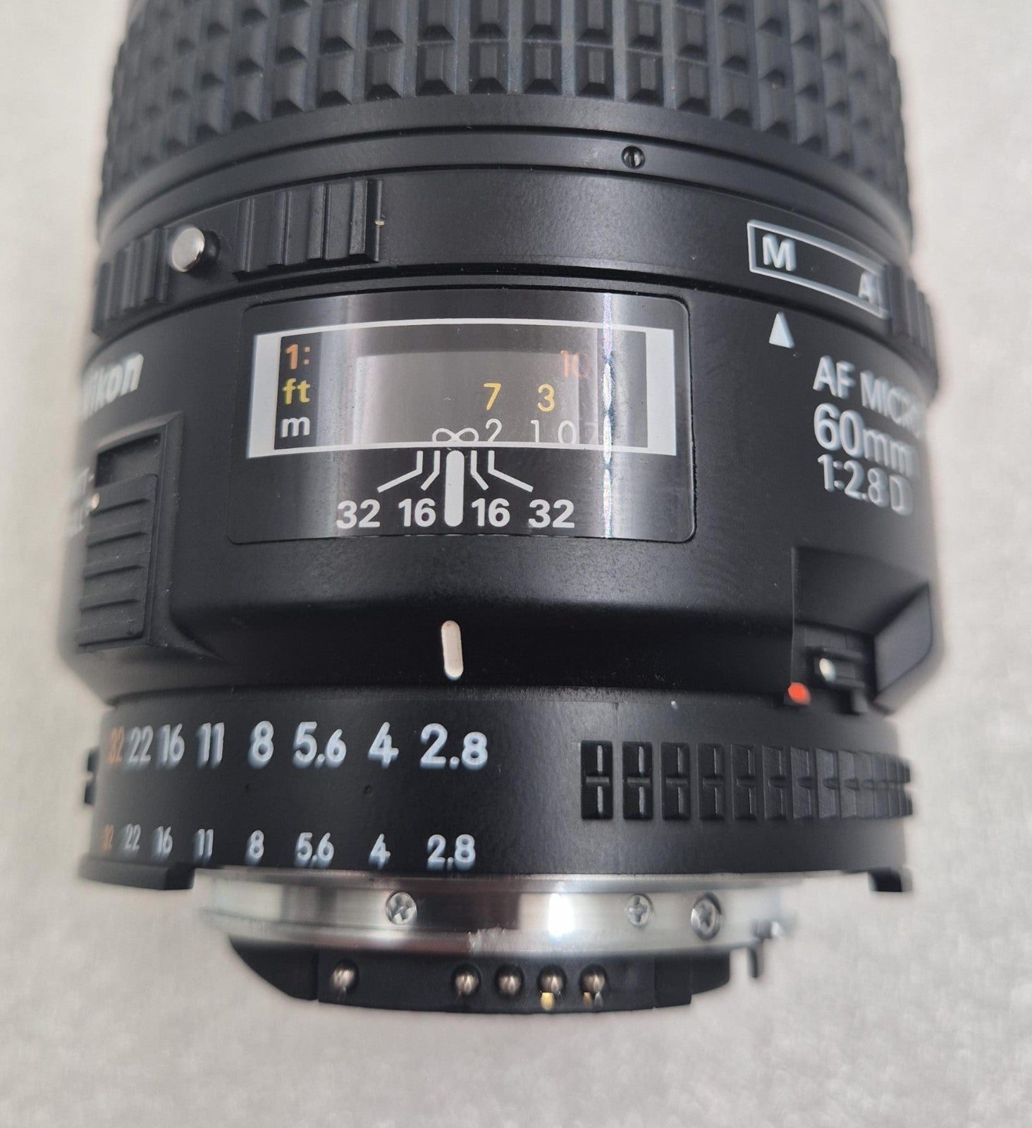 Nikon AF MICRO NIKKOR 60mm 1:2.8 D F/2.8 Lens